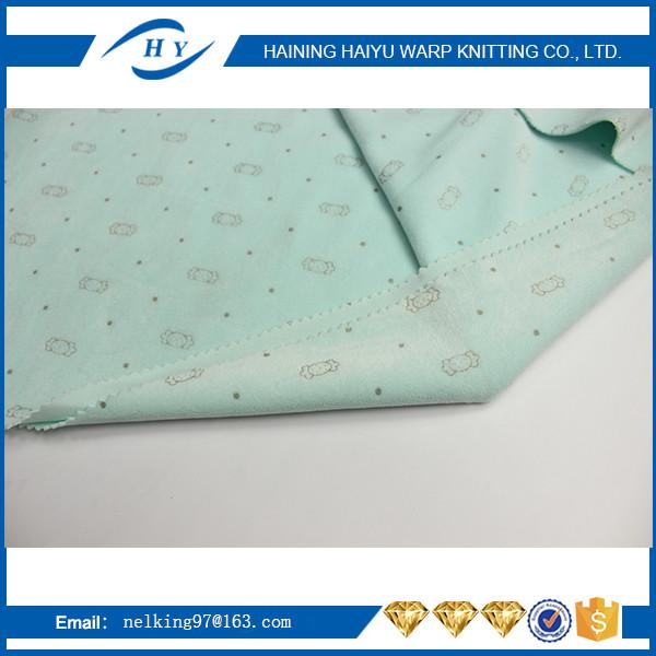 Fabric supplier Textile supplier Animal Pattern Printed Knit Polyester Fabric With Rubber