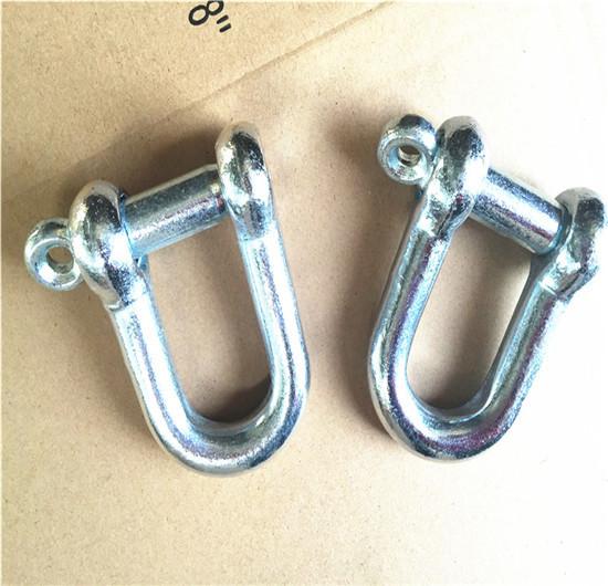 Zinc Plated Rigging Hardware Japanese Type Dee Jis Shackle With Screw Pin