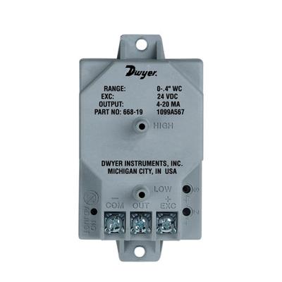 Dwyer 607 Transmetteur de pression différentielle 4-20mA Sortie