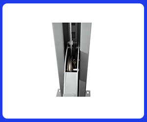 Hydraulic 4 post car lift/ 4 tons four post car lift with electrical secondary jack