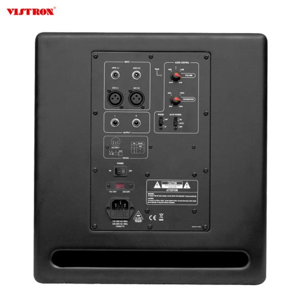 Deep Bass Home Theater Sub Speaker With Amplifier Digitally Optimized For Movies And Music
