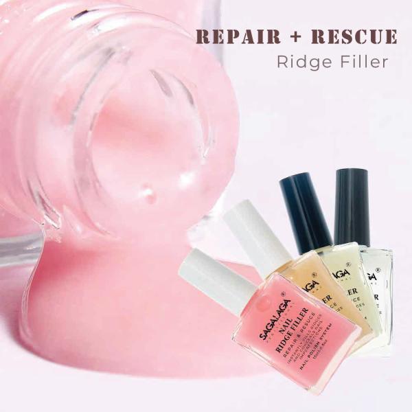 SAGALAGA Nail Growth Repair Strengthener Treatment Air Dry Nail Polish Good for Cracked & Thin Nails Beauty