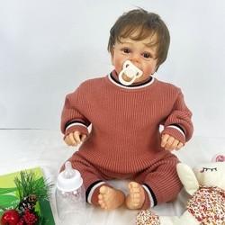 Unisex 2 Pieces Set Ribbed Knit Sweater Infant New Born Newborn Clothes Baby Girl & Boys' Clothing sets for Winter
