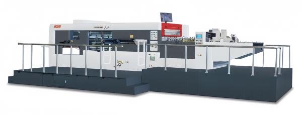 リードエッジフィーディング式自動型抜き・ストリッピング機（大型段ボール箱用）