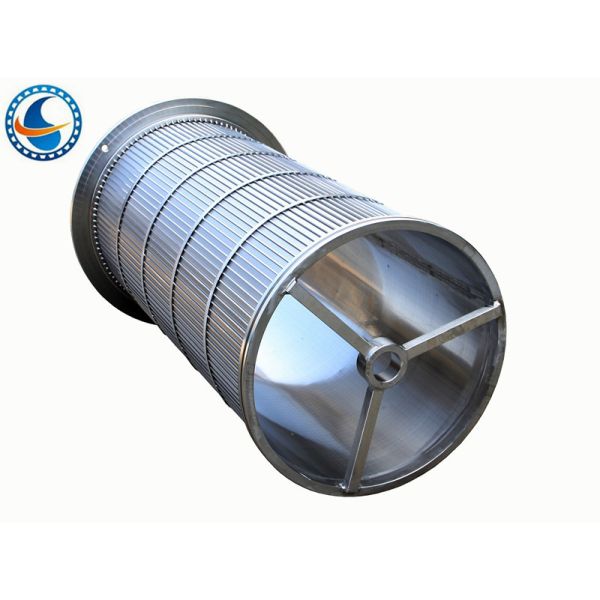 Johnson Cylindrical 0.5mm Slot Wedge Wire Screen Tube For Chemical Industry