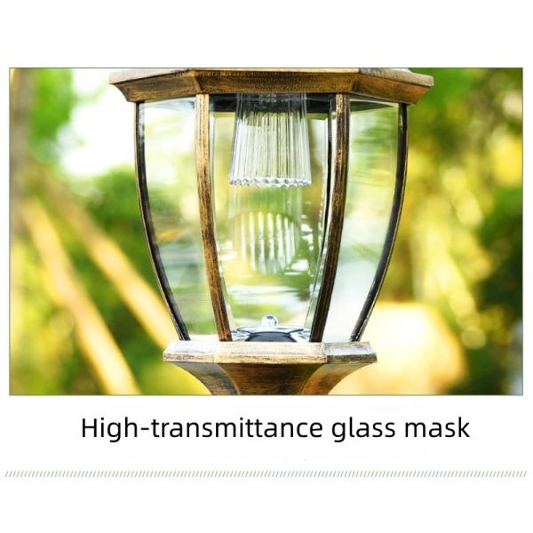 LED Solar Garden Light With IP67 Waterproof Motion Sensor for Garden Pathways