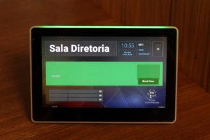 LED light bar Wall mounted Android POE powered Tablet PC 7 inch touchscreen ethernet port for conference meeting