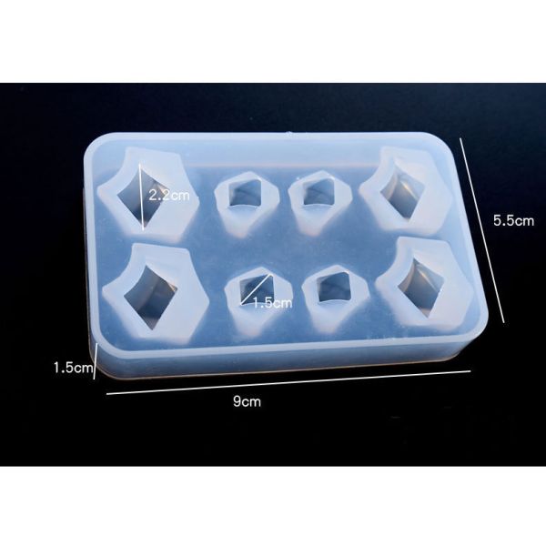 Crystal Dropping Glue DIY Crystal Simulation Ice Mold Phone Case Decoration Silicone Mold