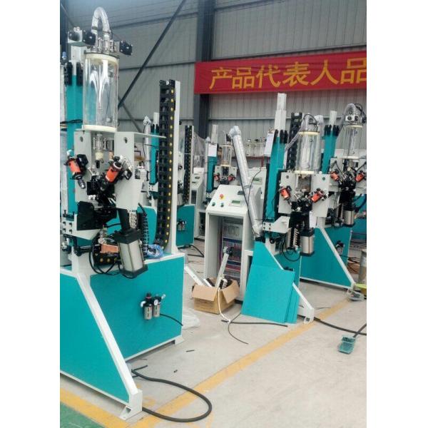 Stainless Steel Glass Desiccant Filler , Double Glazing Glass Machine 1.8 Kw