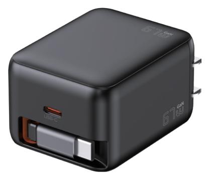 Chargeur à port 5W/45W/67W 2C HT - 602/A/B avec prise CN/US/EU/UK