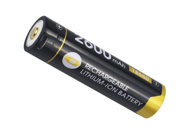 2600mah Lithium LG 9.62Wh 3.7V USB Rechargeable Batteries