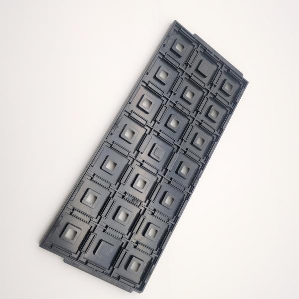QFP Jedec IC Trays com peso do tabuleiro 120-200g Forma retangular