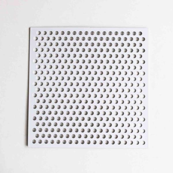 Powder Coated Perforated Metal Sheet Superior Abrasion Resistance For Home Appliances