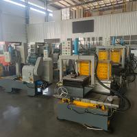 Máquina de taladrado y roscado de metal con múltiples orificios controlada por PLC para alta precisión