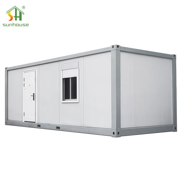 Flexible Layout Prefab Flat Pack Homes Low Volume Shipping Container Temporary Housing