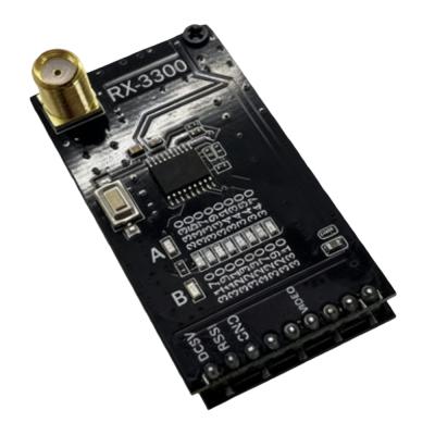 Adjustable 3.3GHz FPV Receiver 3170–3470MHz High Power Stable Transmission