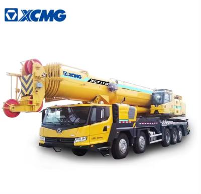 XCMG XCT110 Guindaste móvel de construção de 110 toneladas Guindaste hidráulico de caminhão