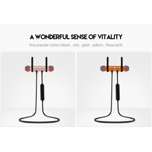 V4.2 Wireless Stereo Earphone Magnetic Dual Earbuds Controller Cable In Ear Sport Headset