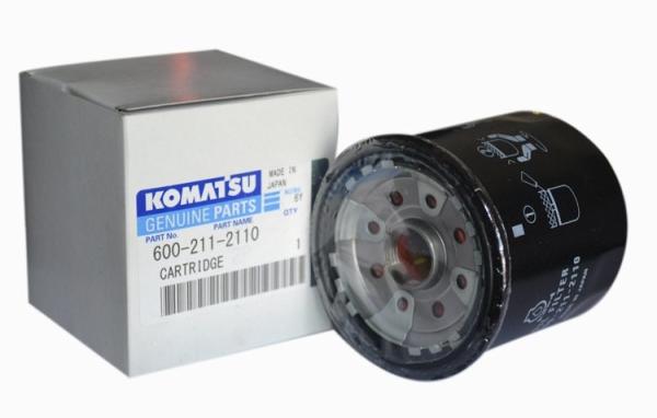 Komatsu excavator  oil filter  600-211-1231  Genuine parts replacement parts aftersale parts
