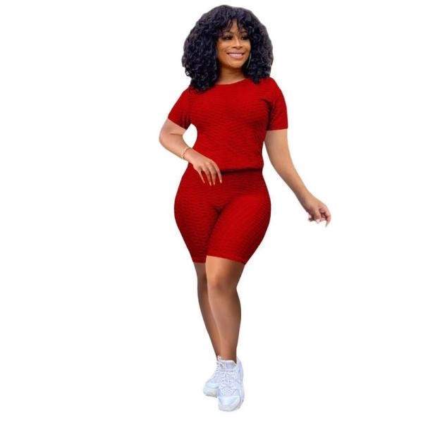 2021 antibacterial good quality 2 pieces set yoga shirt shorts jogger shorts tracksuit tops sportswear