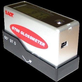 Medidor digital o menor brandnew GT60N do brilho de SADT com escala de medição 0-1999Gu e software do PC