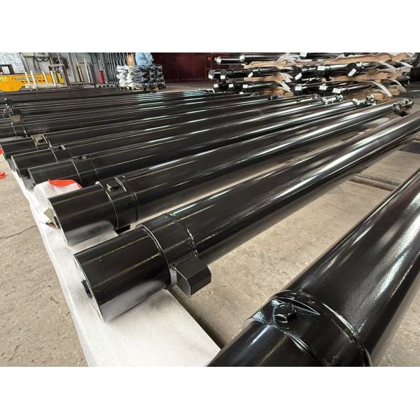 Hard Chrome Plated Steel Double Acting Telescoping Hydraulic Cylinders  ODM OEM
