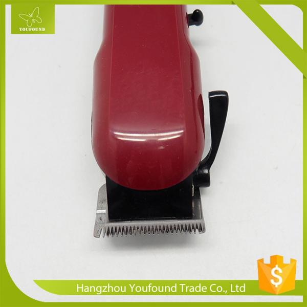 JW-2020 Red Popular Shap Cuttiing Machinery Cord Magic Clip Hair Clippers