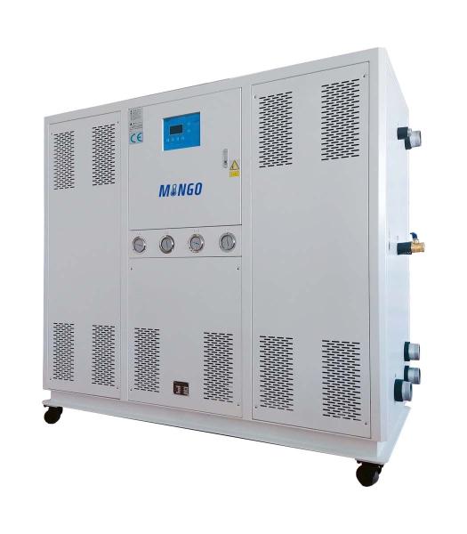 25HP Water Cooled Industrial Chiller Machine 81.53KW/Hr-85.39KW/Hr With Big Water Flow