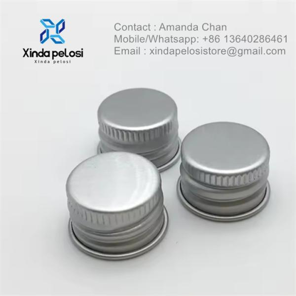China Fabricante Venda Quente Fábrica Prata Ouro Preto Finish parafuso de alumínio tampa para venda