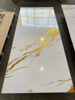 Venta caliente de láminas de PVC de placa UV con revestimiento decorativo de pared de 4 * 8 pies