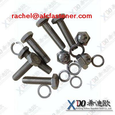copper nickle alloy hex head cap screw alloy steel hex bolt cap screw