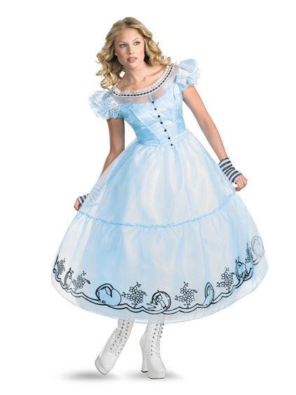 Alice in Wonderland Costumes wholesale Deluxe Alice in Wonderland Womens Costume