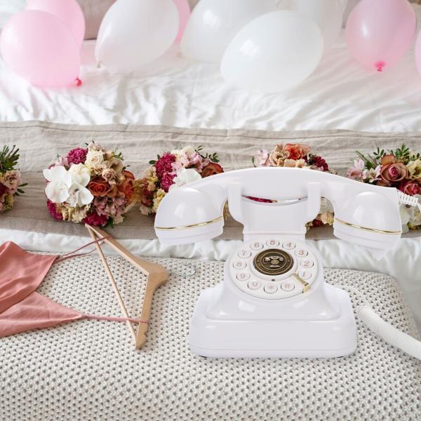 Clear Sound Telephone Guest Book 32GB Phone Guestbook For Weddings Birthday Celebrations