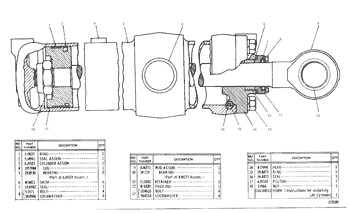 Rsc13E Ring Set Piston Cylinder Liner 6T-0239 Engine Rs-c13E Ring 6T0239 Piston