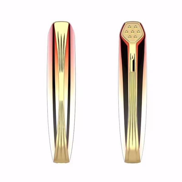 Home Eye Lift Wand Wrinkle Remove EMS Radio Frequency Red Light Therapy Eye Massage Wand