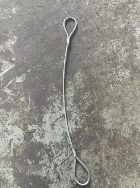 Steel Wire Rope Galvanized 6*36WS+IWRC 20mm-120mm 1770/1960Mpa Loop-Loop Thimble-Thimble