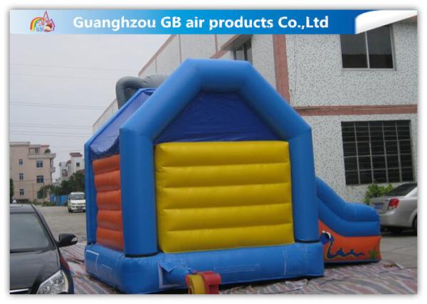 Inflatable Elephant Bouncer Castle Animal Inflatable Combo With Slide For Kids