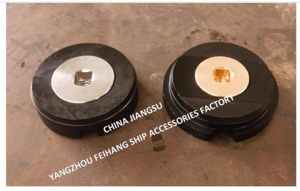 Ship'S Water Tank Bottom Plugs Model AW42-35N CB/T254-1997 With Stainless Steel Cock Carbon Steel Bottom Plate