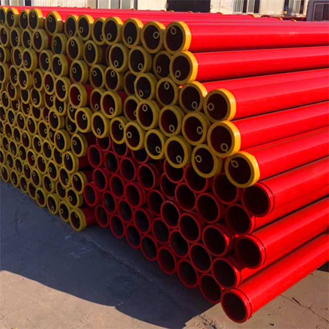 Seamless Reinforced DN125 Concrete Pump Pipe for Putzmeister and Schwing
