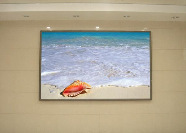 RGB SMD Advertising Indoor Fixed LED Screen 160000 dot/㎡ Density