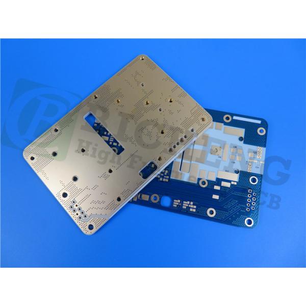 Rogers RO4360G2 high frequency PCB  2-layer rigid PCB Substrate - 24mil (0.61mm) with white silk screen