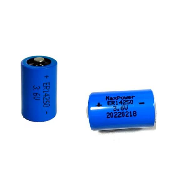 Батарея 3.6v Er14250 1200mAh хлорида Thionyl лития 1/2 AA