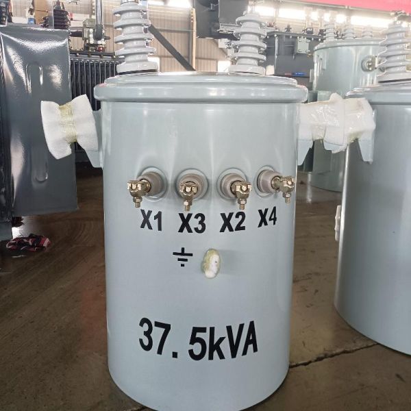 Up To 35 KV Single Phase Oil Transformer 1 Pole Designed To Support Electrical Infrastructure Expansion