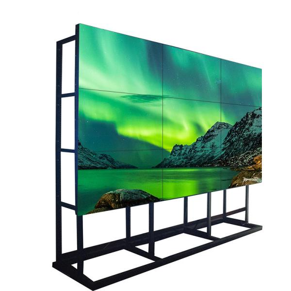 Super Narrow Bezel 0.88mm Lcd Splicing Screen 55 Inch Seamless 4k Video Wall Display