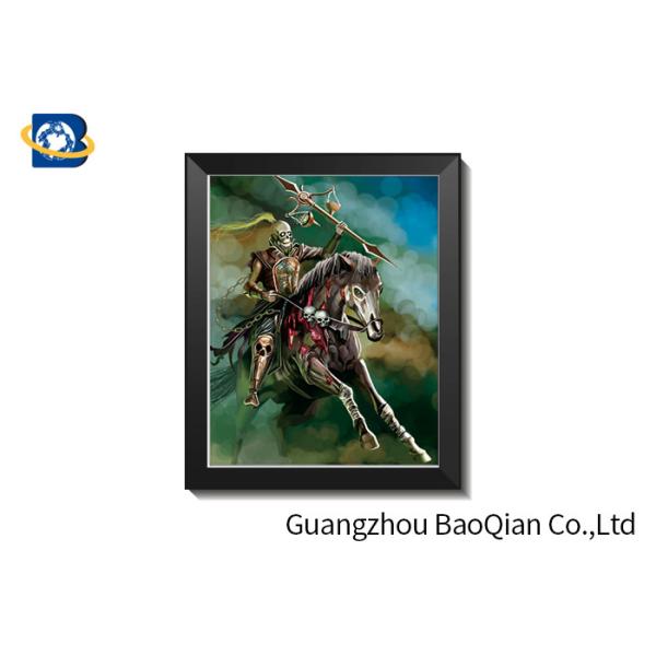 HD 3D Lenticular Pictures With CMYK Printing / Lenticular Photo Printing