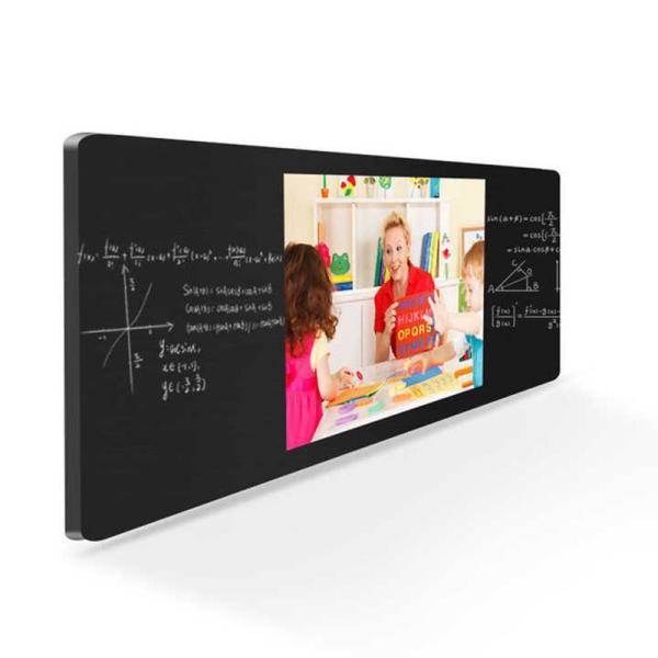 75 Inch Smart Digital Blackboard with 3840*2160 Resolution and Dual System Support for Interactive Teaching