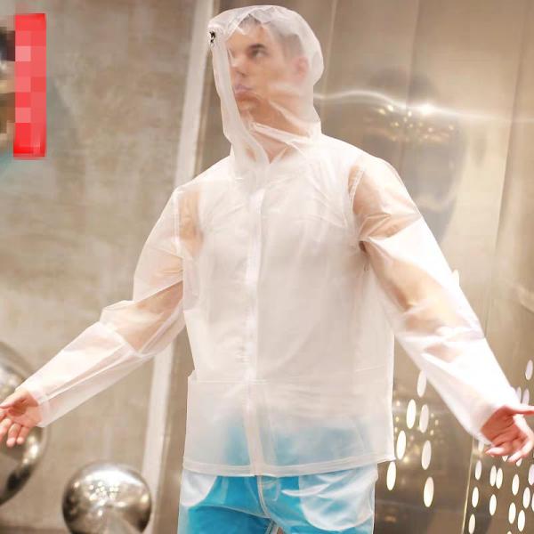Anti Wind Jacket Translucent TPU Fabric