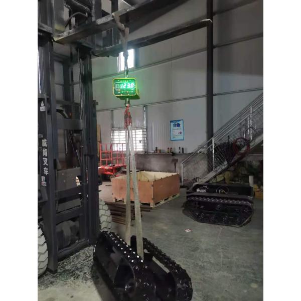 Undercarriage следа облегченной фермы резиновый с гидравлическим мотором