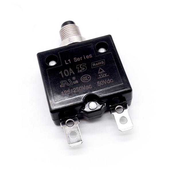 125-250V AC 50V DC 押すボタンの熱過負荷保護具 手動リセット熱回路断片