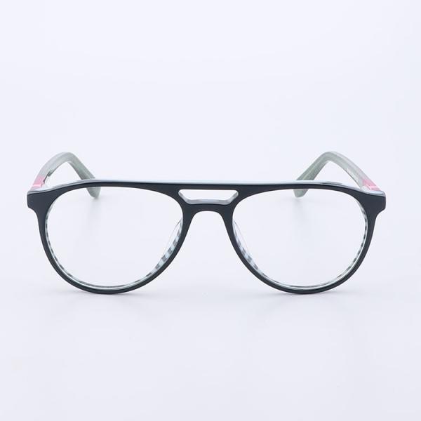 Multi Colours Acetate Double Bridges Kids Optical Frames